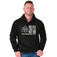 thumbnail image 5 of Never Trust An Atom Science Nerd Joke Hoodie Sweatshirt Women Men Brisco Brands S, 5 of 6