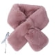 thumbnail image 1 of Bufanda cálida de felpa para los días fríos de invierno: bufanda térmica rosa oscuro alimentada por USB, 1 of 8
