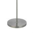 thumbnail image 4 of Sie 59 Inch Floor Lamp- Aqua Blue Linen Shade- Round Base- Silver Metal, 4 of 6