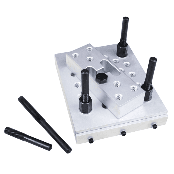 Universal 30 Ton Press Support Block Plate Tool for Bearing Bush Car Repair