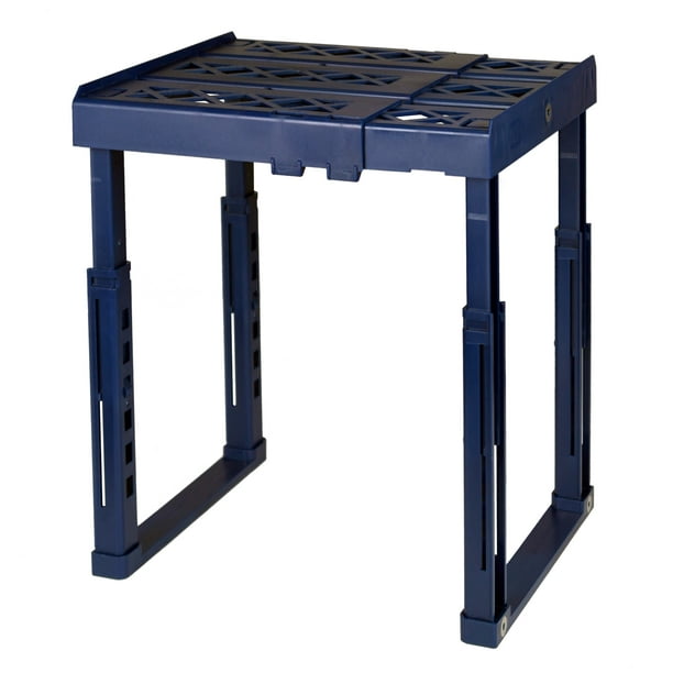 Tools for School Locker Shelf, Adjustable in Height and Width, Blue