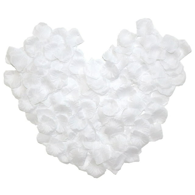 100Pcs Artificial Rose Petals Flower Petals For Wedding Decoration Valentine’s Day ()