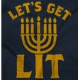 thumbnail image 2 of Hanukkah Menorah Let's Get Lit Tank Top T Shirts Men Women Brisco Brands L, 2 of 5