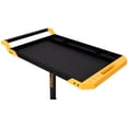 thumbnail image 5 of Adjustable Height Mobile Work Table, Rolling Tool Tray for Garage, Shop, and DIY Projects - Heavy Duty Steel, 34-48 inch Height Range, Yellow+Black, 5 of 14