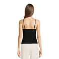 thumbnail image 3 of Self Esteem Juniors’ Cinched Front Lace Trim Cami, 3 of 5