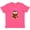 Retro Heather Pink, variant on Inktastic Grandpa's Girl - Owl Youth T-Shirt