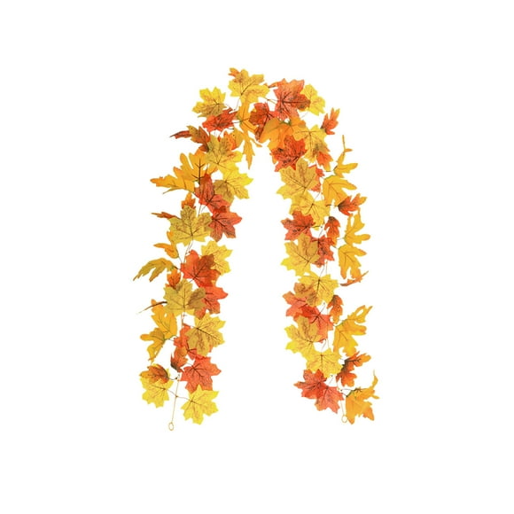 Fall Decorations for Home, Thanksgiving Decoration Home Fall Leaves Wall Hanging Simulation Maple Leaf Vines