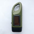 thumbnail image 1 of Linterna de emergencia con manivela, linterna solar, mini linterna, linterna portátil, linterna de emergencia para bolsa, 1 of 4