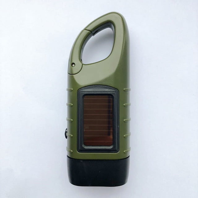 Linterna de emergencia con manivela, linterna solar, mini linterna, linterna portátil, linterna de emergencia para bolsa