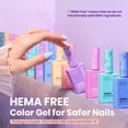 thumbnail image 2 of Set de esmaltes de uñas en gel Beetles Fairy Tale Dream, 6 colores, 15 ml, 2 of 6