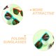 thumbnail image 2 of KAKOWELY 2 pares de gafas de sol plegables para niños, adorables gafas de sol de verano para niños., 2 of 5