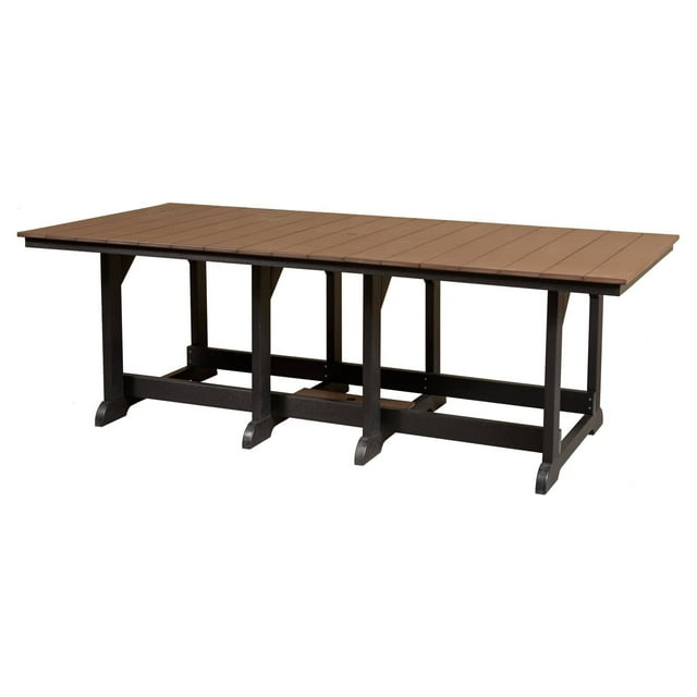 Wildridge Heritage Recycled Plastic 94 in. Rectangular Patio Dining Table