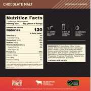Optimum Nutrition Gold Standard 100% Whey Protein Powder, Chocolate Malt, 24g Protein, 5 LB