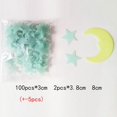thumbnail image 5 of Estrellas y luna que brillan en la oscuridad para techo, estrellas luminosas y calcomanía de pared de luna, para decoración de pared de habitaciones infantiles, estrellas fluorescentes adhesivas JAMW Sencillez, 5 of 5