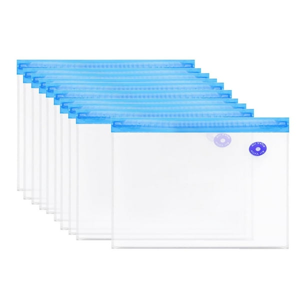 Bolsas de vacío reutilizables para guardar alimentos, sellador de almacenamiento con cremallera, 10 unidades/juego Los 26x34cm