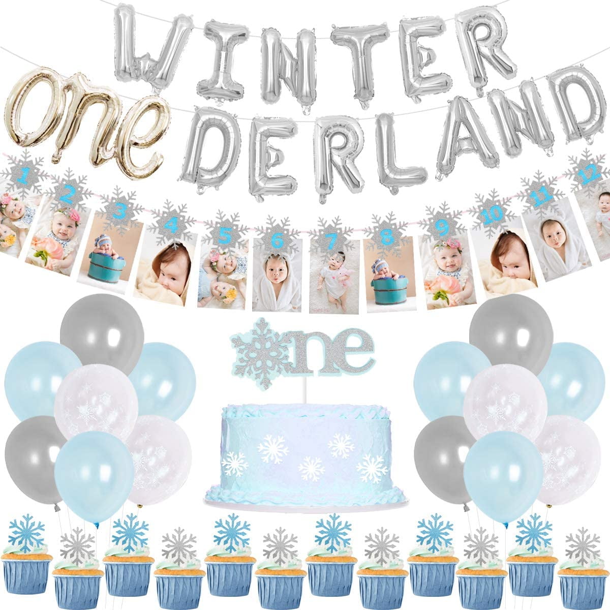 Ariella's 1st Birthday Party - Rustic Winter Wonderland - Project Nursery