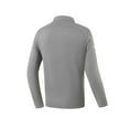 thumbnail image 4 of Wdfiry Men's Workout Tops Solid Color Casual Zipper Stand Collar Tops Plus Size Thin Breathable Athletic Tops, 4 of 6
