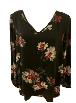 Chelsea and theodore floral sweater top