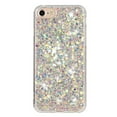thumbnail image 2 of For iPhone 7 / 8 / SE 2022 & 2020 Case,Cute Glitter Bling Twinkle Stardust with Drop Protection Shockproof Soft TPU Slim Flexible Phone Case Girls/Women Protective case for iPhone 7/8/SE,White, 2 of 6