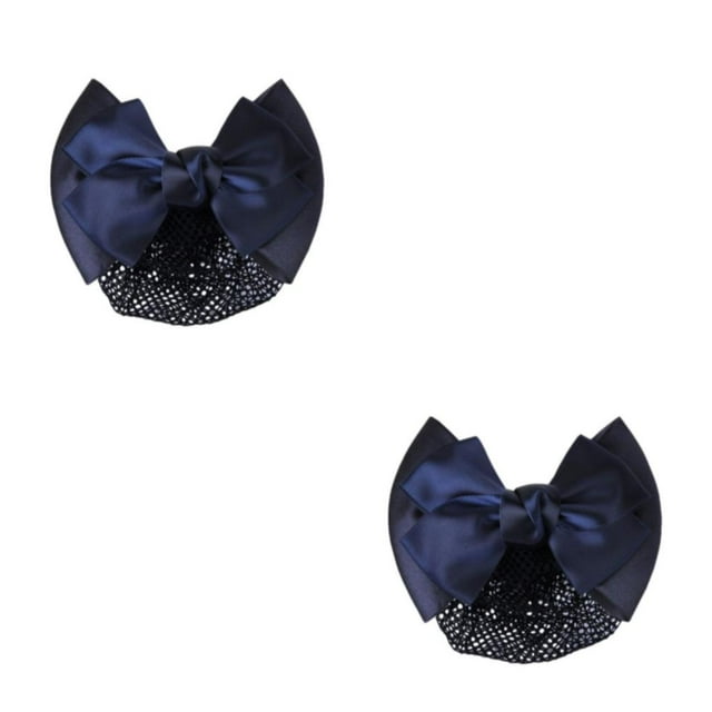 Guardoinrt Filet à Cheveux Grand Application pour Apparence Chic et Professionnelle Bons Cadeaux Bleu Filet Fin 2Ensemble
