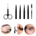 thumbnail image 1 of Juego de Pinzas - Pinzas Profesionales de Acero Inoxidable para Cejas - Gran Precisión para Depilación de Vello Facial, Astillas y Vello Encarnado (Negro), 1 of 4