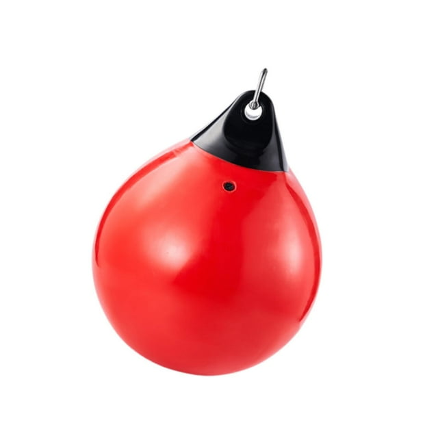 S SERENABLE Sac d'Eau Lourd Sac de Boxe Sac de Frappe Imperméable pour Mma Entraînement Physique Taekwondo Rouge