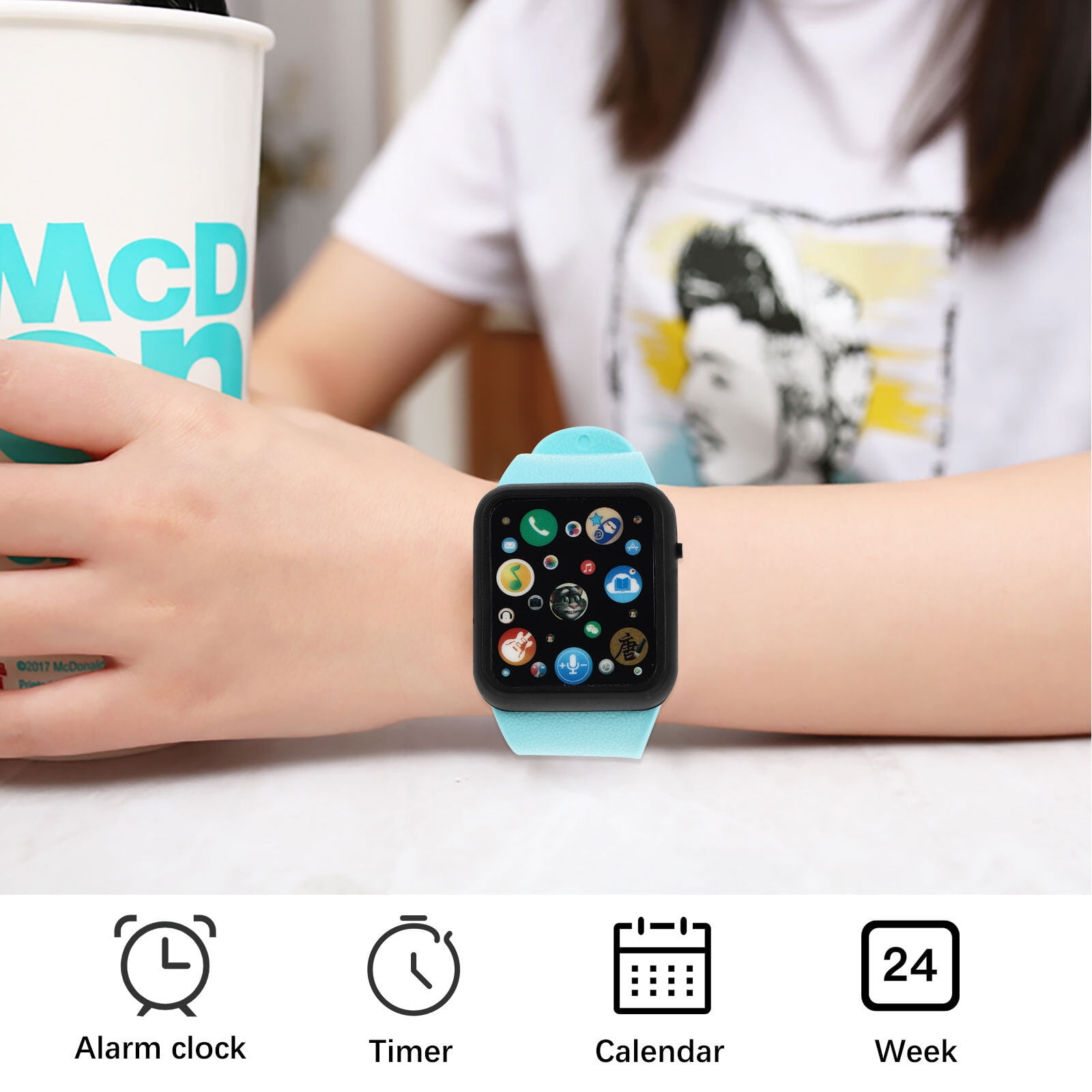 Kids Early Education Smart Toy Watch Early Learning 3D Touch Screen Toy Wrist Watch Walmart
