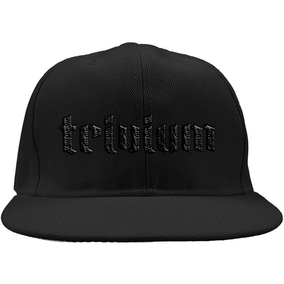 Trivium Men's Logo Snapback Hat Adjustable Black