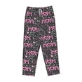thumbnail image 4 of Sigee Lovely Mom Ever Print Women's Soft Pajama Pants - Breathable and Comfortable Lounge Sleep Bottoms with Elastic Waistband and Pockets-Small, 4 of 9