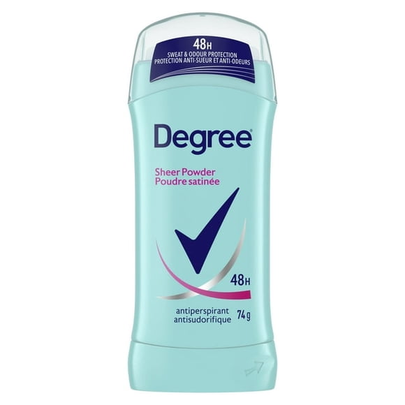 Degree Antiperspirant Stick for Women, Sheer Powder, 48-Hour Sweat & odour Protection