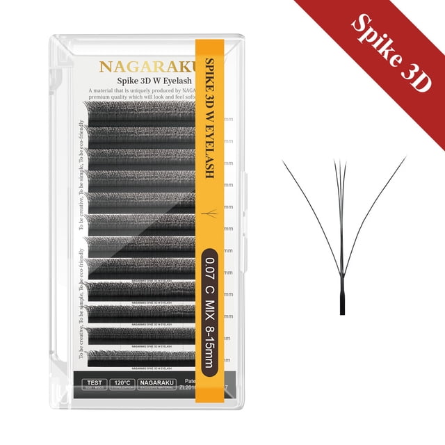NAGARAKU-extensiones de pestañas de velocidad, flujo automático en forma de W, 3D, 4D, 5D, 6D, 7D, 8D, ventiladores prefabricados, luz Natural suave y densa
