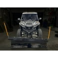 66 inch DENALI Pro UTV Snow Plow Kit in BLACK Compatible with 20152023 Honda Pioneer 500