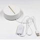 thumbnail image 2 of 3D Illusion Lamp Clarinet Mood Light 7 Colour Changing Acrylic LED Night Light USB Cables Bedroom Desk Decoration, 2 of 4