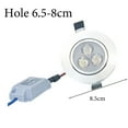 thumbnail image 4 of Spotlight D ceiling lamp embedded CO household hole lamp downlight 3W7W store commercial neutral super bright high color rendering, 4 of 5