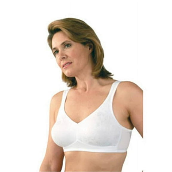 Classique 769E Post Mastectomy Fashion Bra - White - 38B