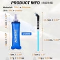 thumbnail image 2 of Botellas de agua Azarxis Soft Flask, plegable, de TPU, 250 ml, 500 ml, 2 of 9