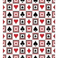 thumbnail image 3 of Ambesonne Casino Duvet Cover Sets, Playing Cards, 2-Twin, Scarlet Black, 3 of 4