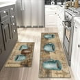 thumbnail image 2 of Coffee Kitchen Mats for Floor Set of 2,Mats for Kitchen Floor, Comfort Standing Coffee Kitchen Rugs and Mat, Non-Slip Farmhouse Rug, Kitchen Floor Mat 17'' X 47'' + 17'' X 30'', 2 of 7