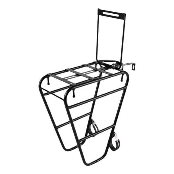Portabicicletas delantero de acero al carbono, bolsa para llevar portabicicletas delantero, estante para equipaje, para ciclismo, compras, bicicleta