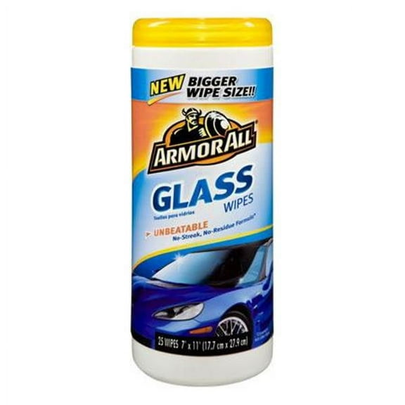 Armor All Glass Wipes (Pack of 12)