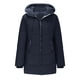 thumbnail image 3 of Parkas de manga larga de invierno para mujer, chaqueta de plumón alargada y gruesa de longitud media, abrigo para mujer, 3 of 6