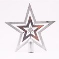thumbnail image 1 of Árbol de Navidad con estrellas brillantes para colgar, decoración de Navidad, adorno para el hogar, suministros de Año Nuevo, regalo, 1 ud., 1 of 4