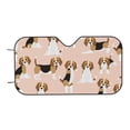 thumbnail image 7 of Daiia Beagle Dog On Brown Windshield Sun Shade for Car SUV Truck (Medium ), Car Sun Shade Windshield, Car Shades for Front Windows, Sunshade for Car Windshield, 7 of 7