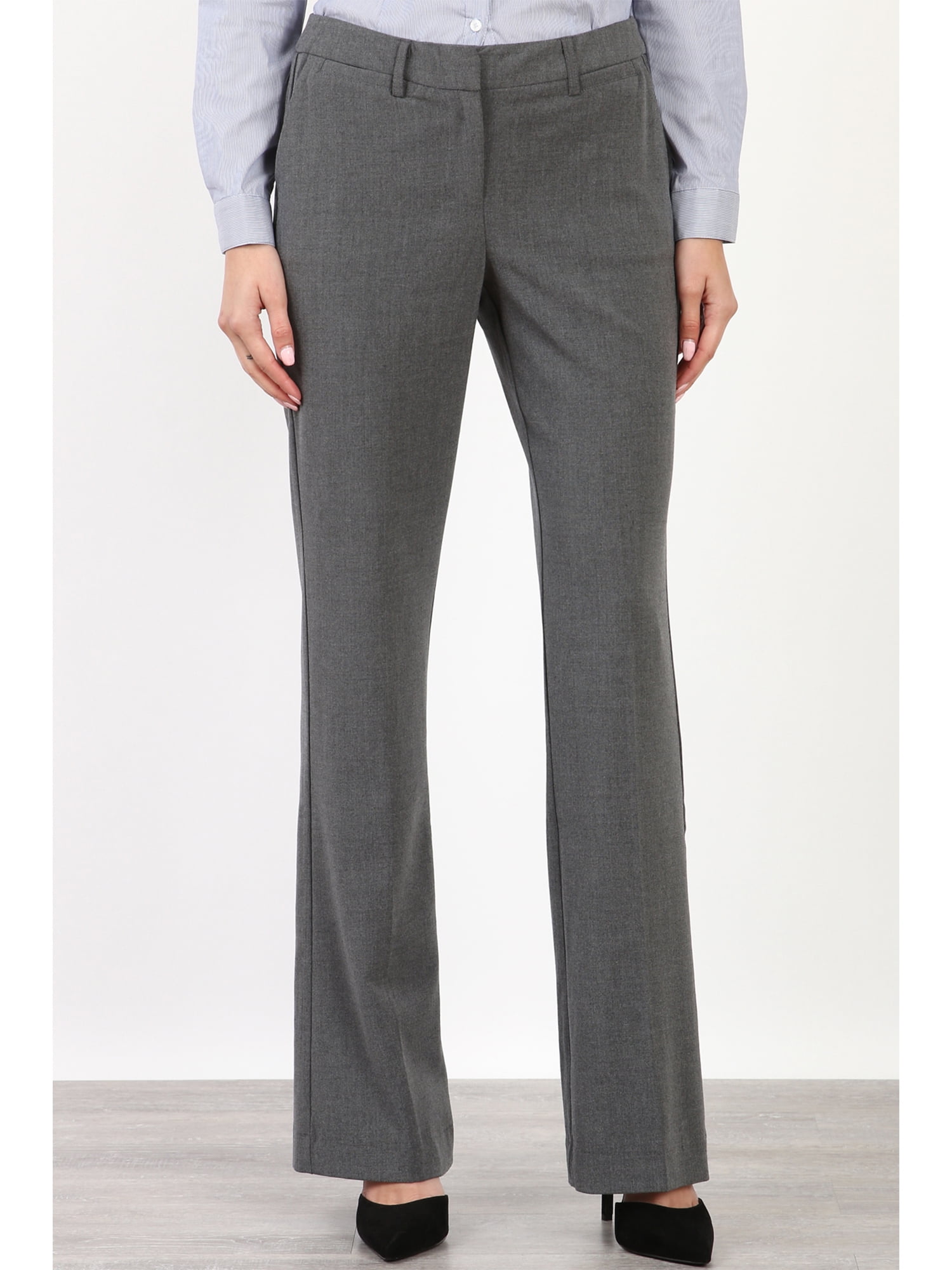 womens grey pants for work