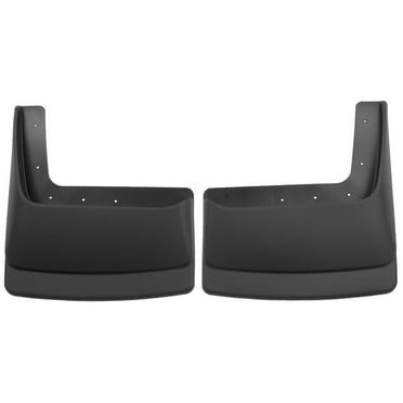 Husky Liners Custom Rear Mud Guards Fits 1999-2010 Ford F-350 & F-450 w/ Dual Rear Wheels 2-pc Black