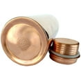 thumbnail image 2 of Rastogi Handicrafts Pure Copper Plain Design Water Bottle Drinking & Serving 950 ml / Fluid Ounces-32, 2 of 4