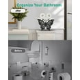 thumbnail image 4 of Butterfly Toilet Paper Holder Stand, Funny Toilet Paper Storage for 8 Rolls, Metal Freestanding Bathroom Decor Tissue Holder Baskets, 4 of 5