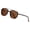 Brown, variant on Metal Aviator Sunglasses for Men Women Polarized UV400 Classic Black Frame