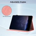 thumbnail image 7 of Dteck for for iPad Mini 7 (A17 Pro) 2024,iPad Mini 6 Generation 8.3 Inch Case 2021, Premium PU Leather Card Slots Adjustable Stand Cover with Auto Sleep/Wake Feature Protective Case, Pink, 7 of 7
