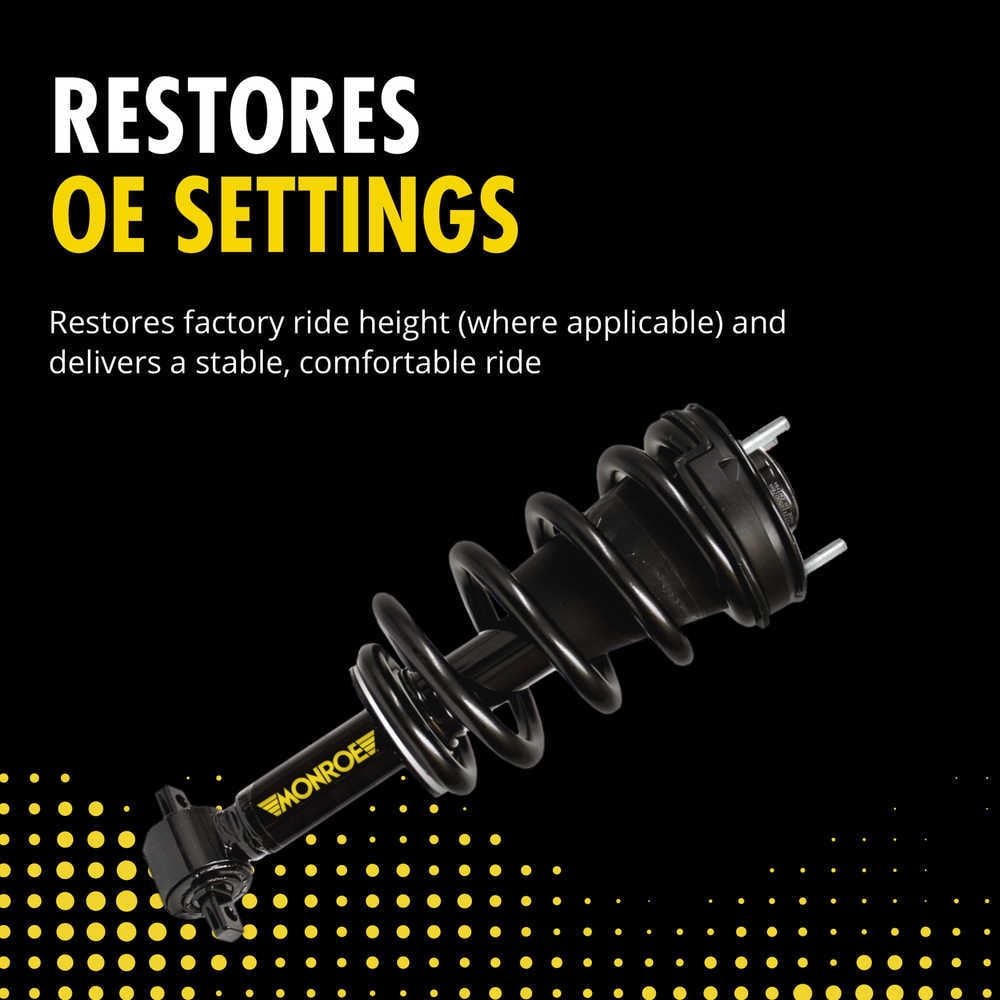 Monroe Shocks & Struts 90033C2 Front Left Active to Passive Suspension Conversion Kit